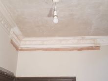 Repaired cornice