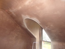 Arched window reveal