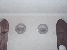 Plaster skim at The Tin Church